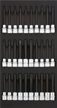 Bit socket set 3/8" SFS-S 30-pcs.