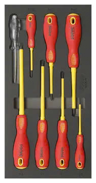 Screwdriver set VDE SFS-S 8-pcs.