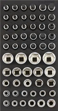 Bit socket set 1/2" SFS-S 56-pcs.