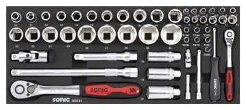 Socket set SFS-XS 51-pcs.